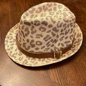 NWT Aldo leopard print hat